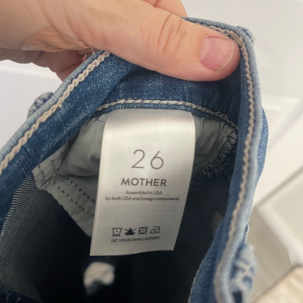NWT Mother The hustler ankle fray | Size 26 - Picture 7 of 12